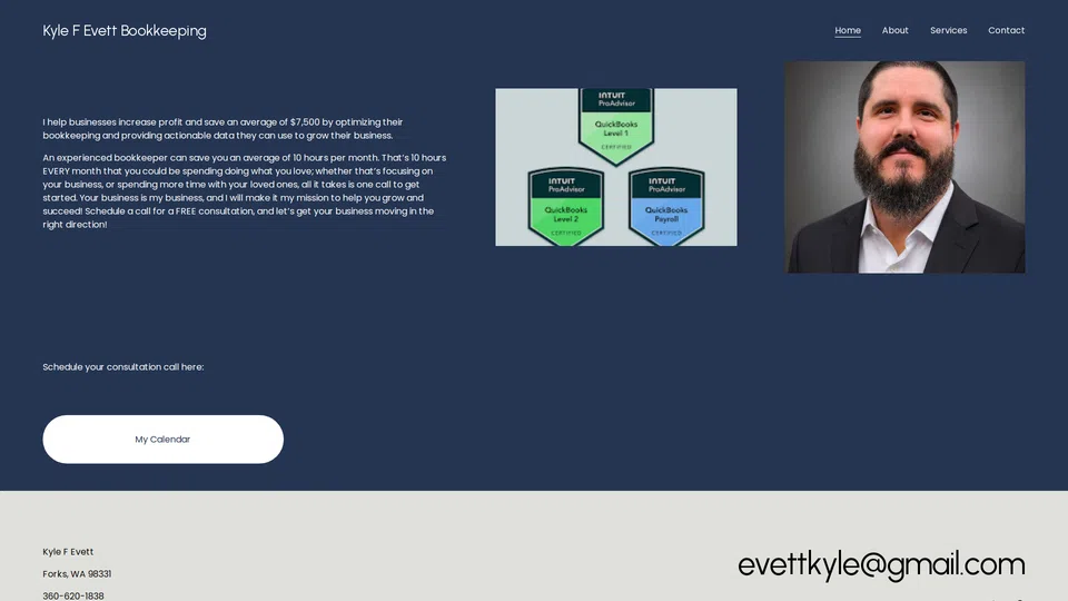 Homepage snapshot at launch