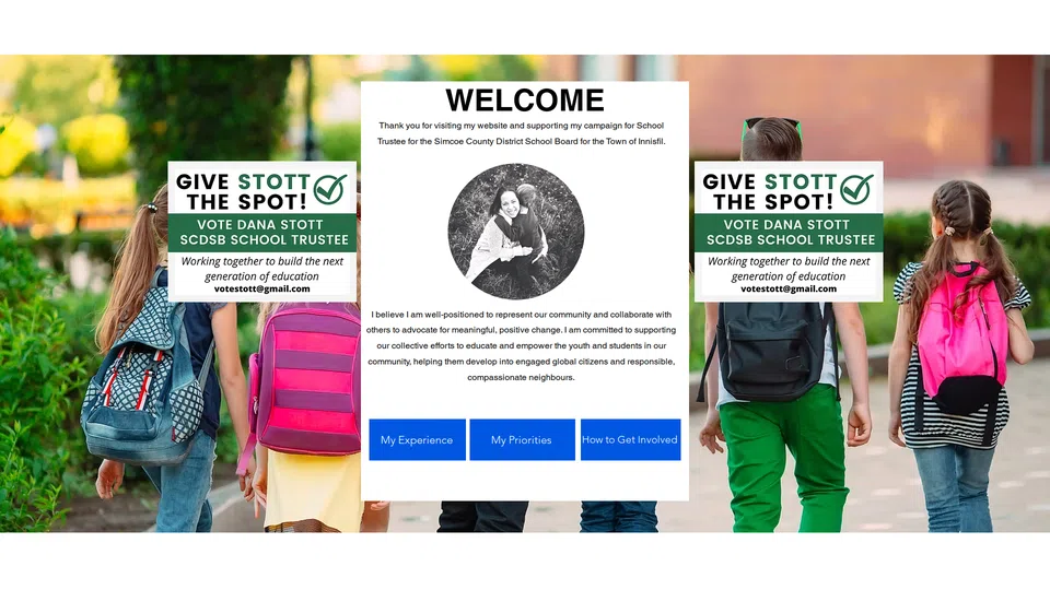Homepage snapshot at launch