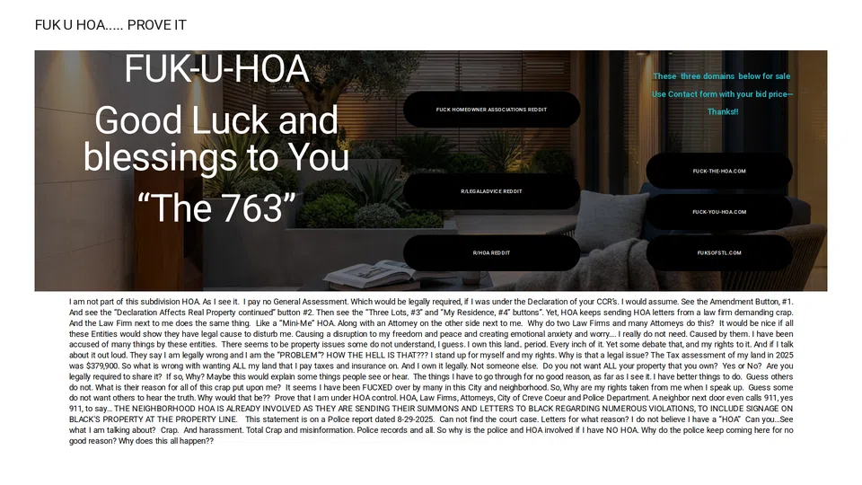 Homepage snapshot at launch