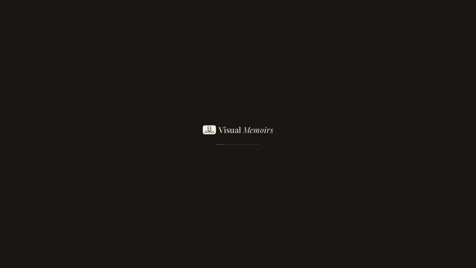 Homepage snapshot at launch