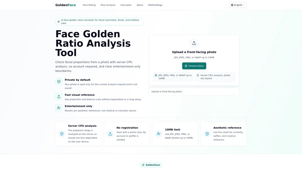 Homepage snapshot at launch