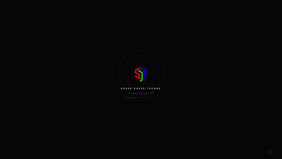 Homepage snapshot at launch