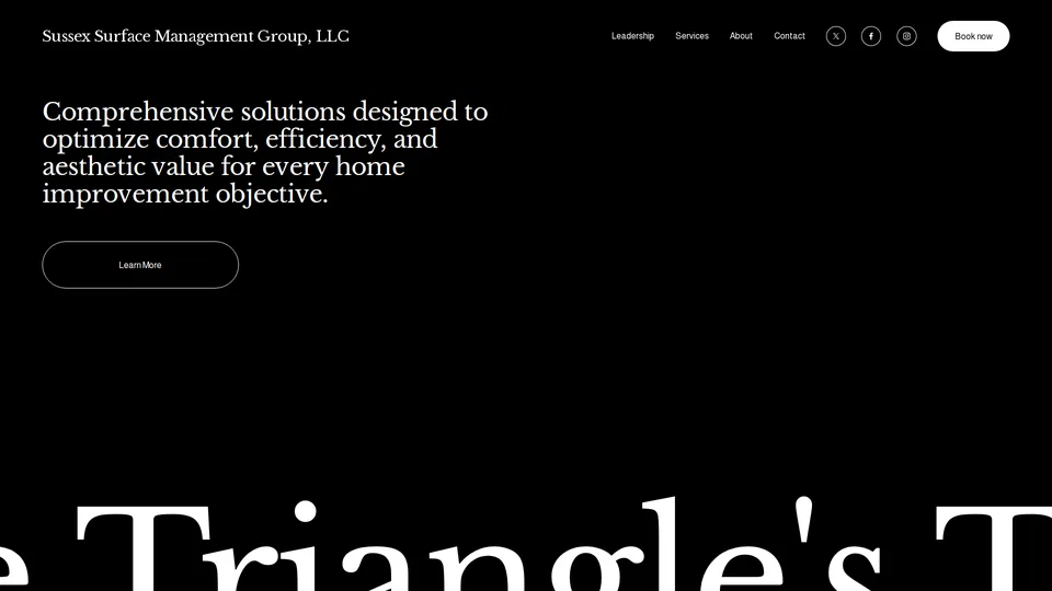 Homepage snapshot at launch