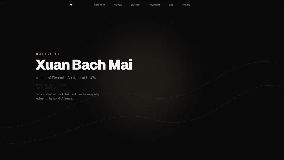 Homepage snapshot at launch