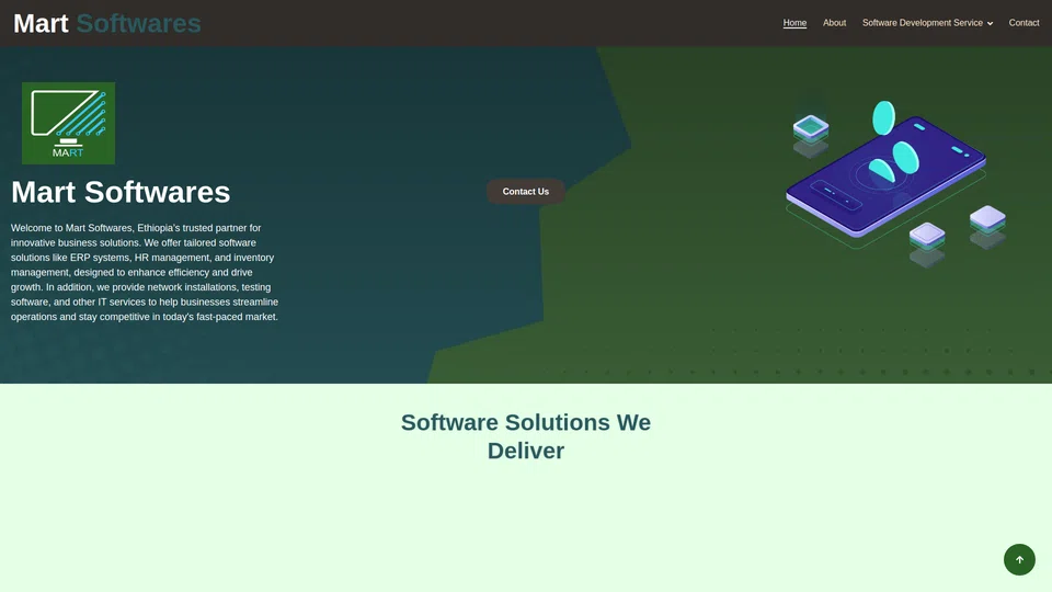 Homepage snapshot at launch