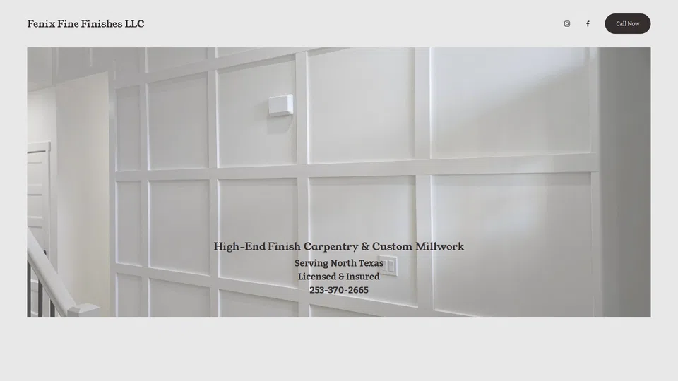 Homepage snapshot at launch