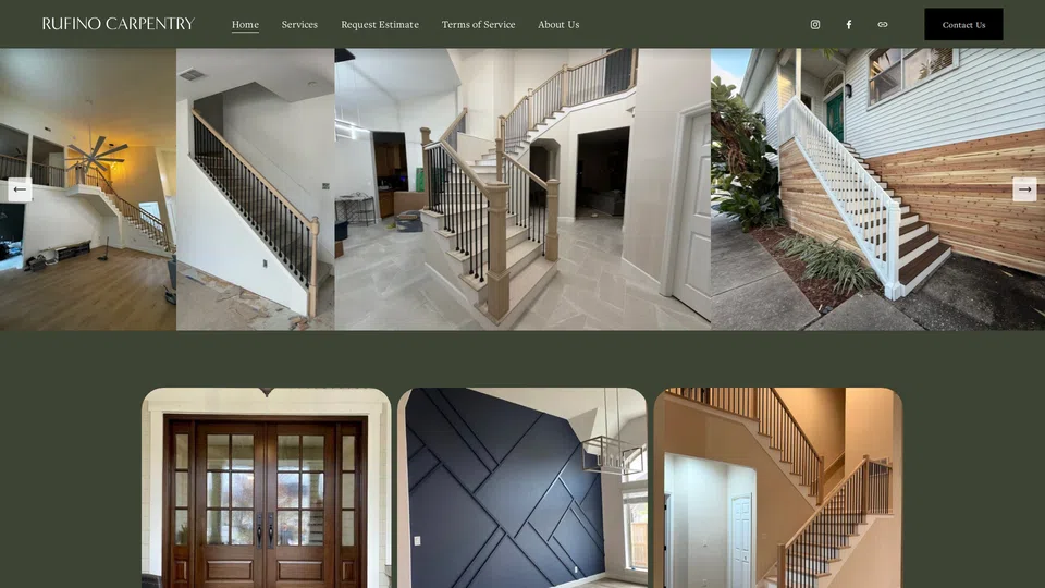 Homepage snapshot at launch