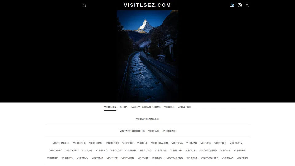 Homepage snapshot at launch