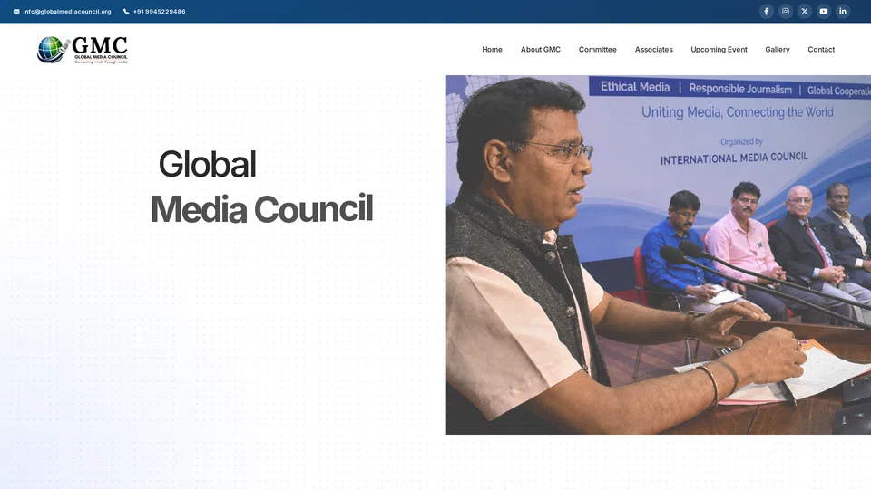 Homepage snapshot at launch