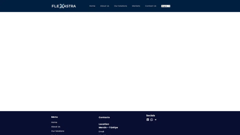 Homepage snapshot at launch