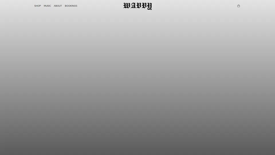 Homepage snapshot at launch