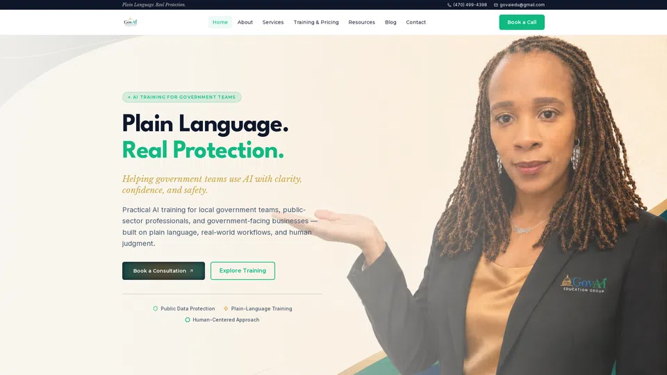 Homepage snapshot at launch