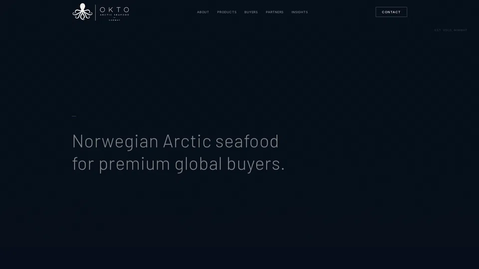 Homepage snapshot at launch
