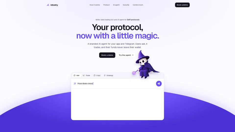 Homepage snapshot at launch