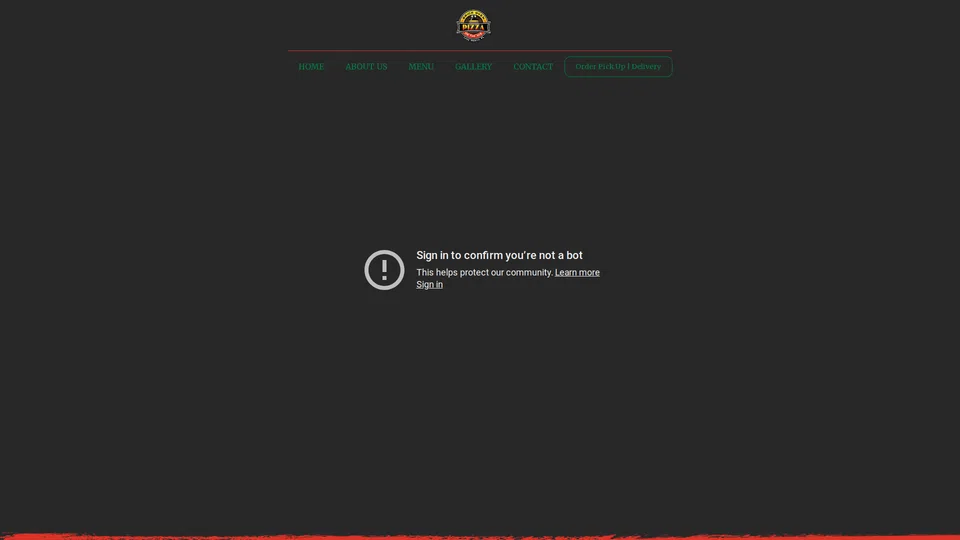 Homepage snapshot at launch