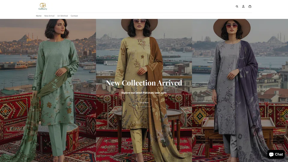 Homepage snapshot at launch