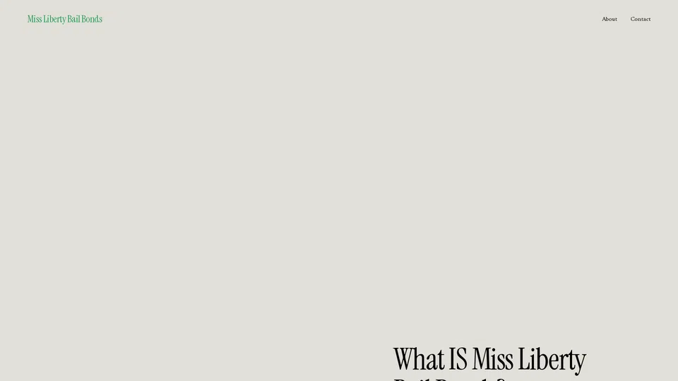 Homepage snapshot at launch