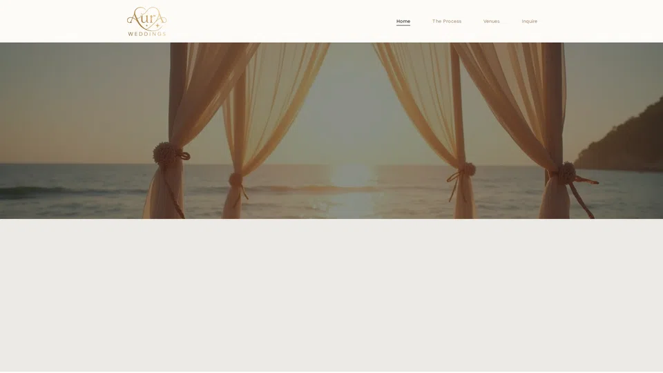 Homepage snapshot at launch