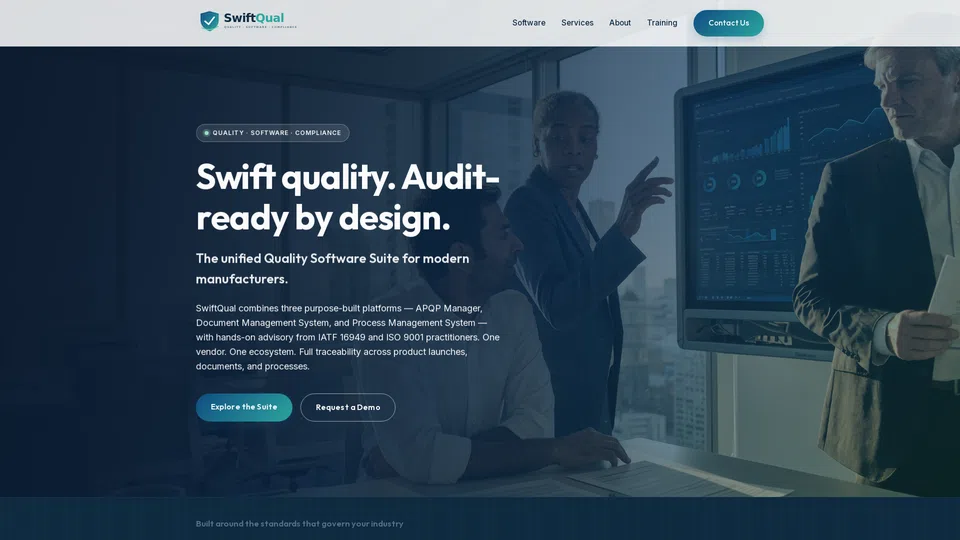 Homepage snapshot at launch