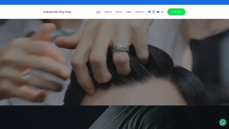 Homepage snapshot at launch