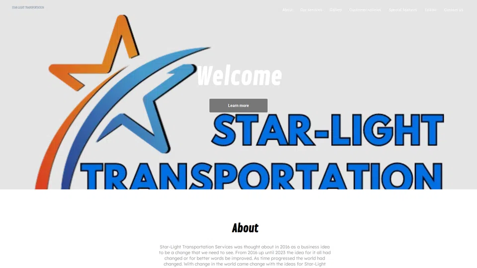 Homepage snapshot at launch