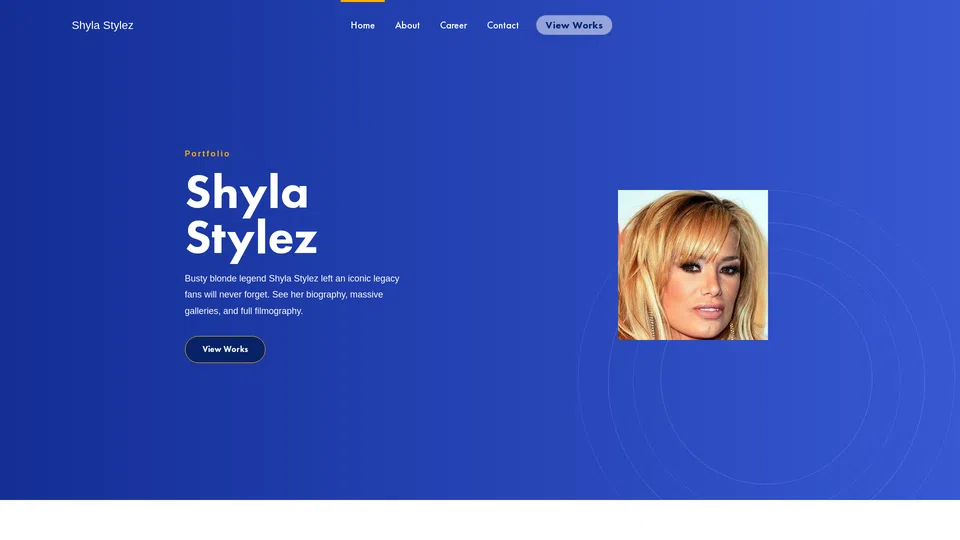 Homepage snapshot at launch