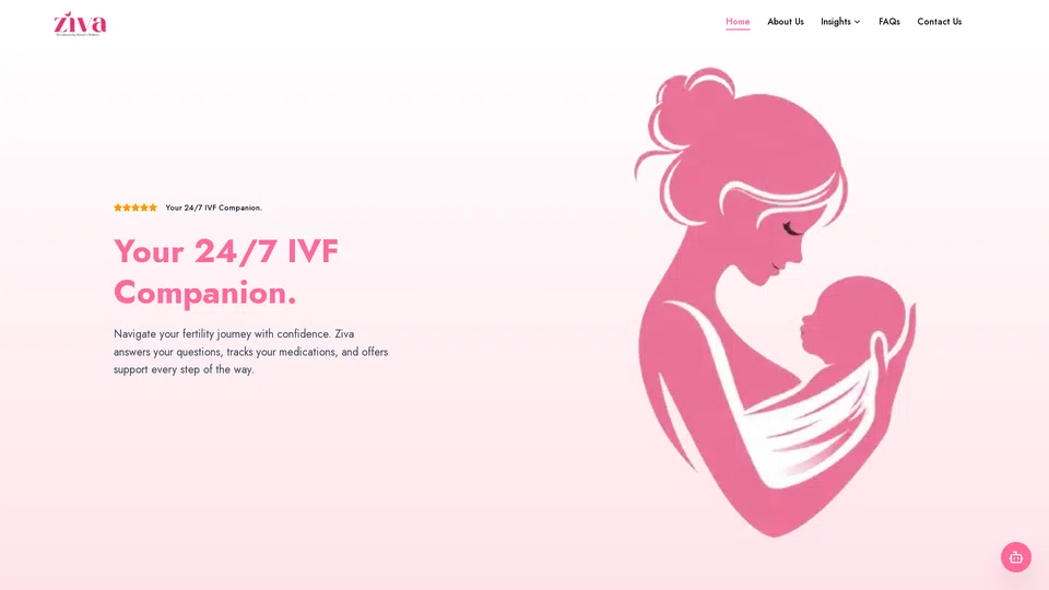 Homepage snapshot at launch