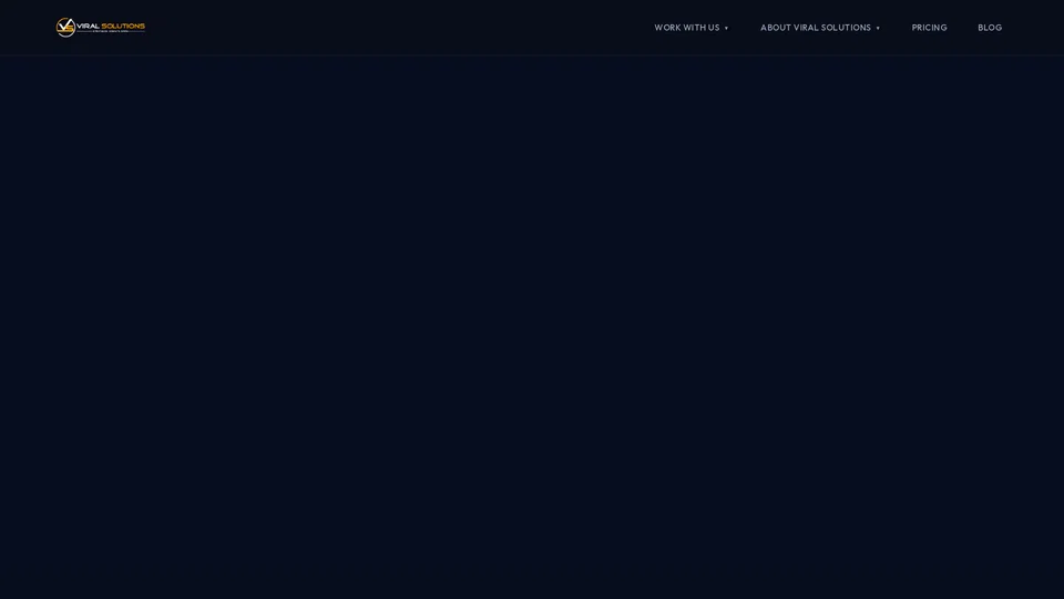 Homepage snapshot at launch