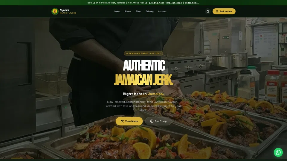 Homepage snapshot at launch