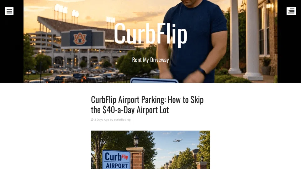 Homepage snapshot at launch