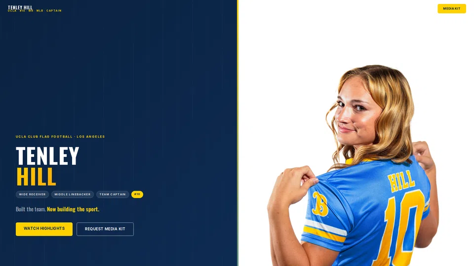 Homepage snapshot at launch