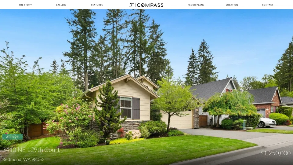Homepage snapshot at launch