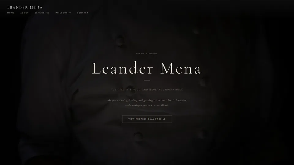 Homepage snapshot at launch