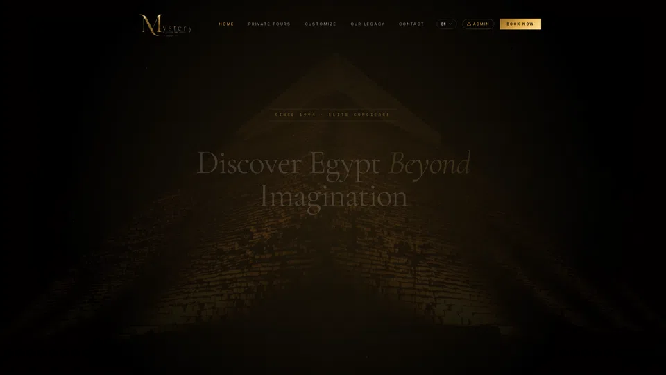 Homepage snapshot at launch