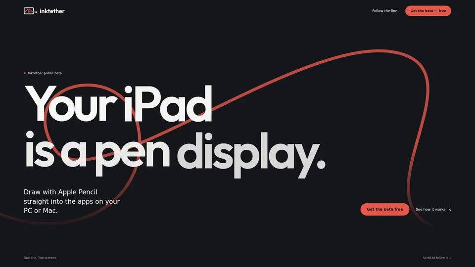 Homepage snapshot at launch