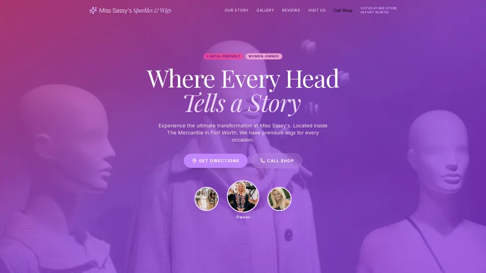 Homepage snapshot at launch