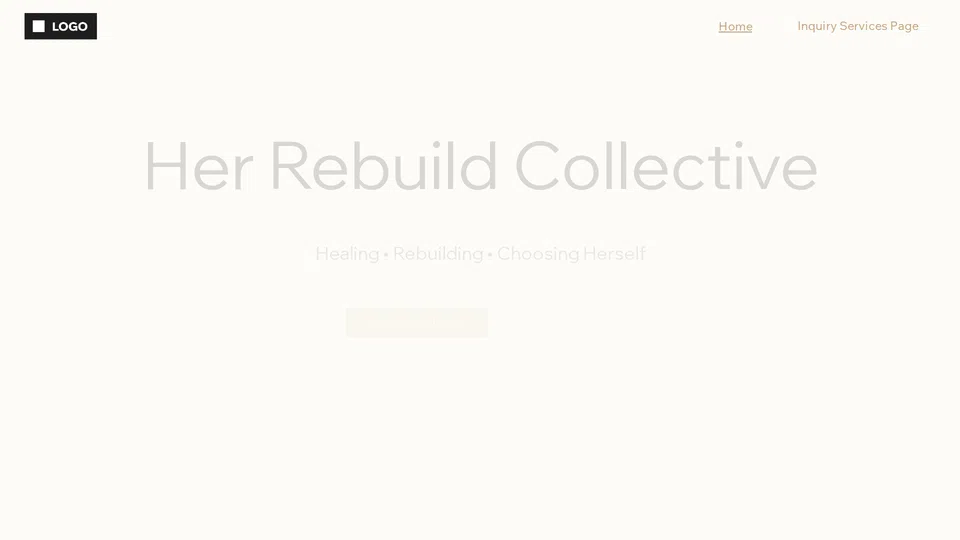 Homepage snapshot at launch