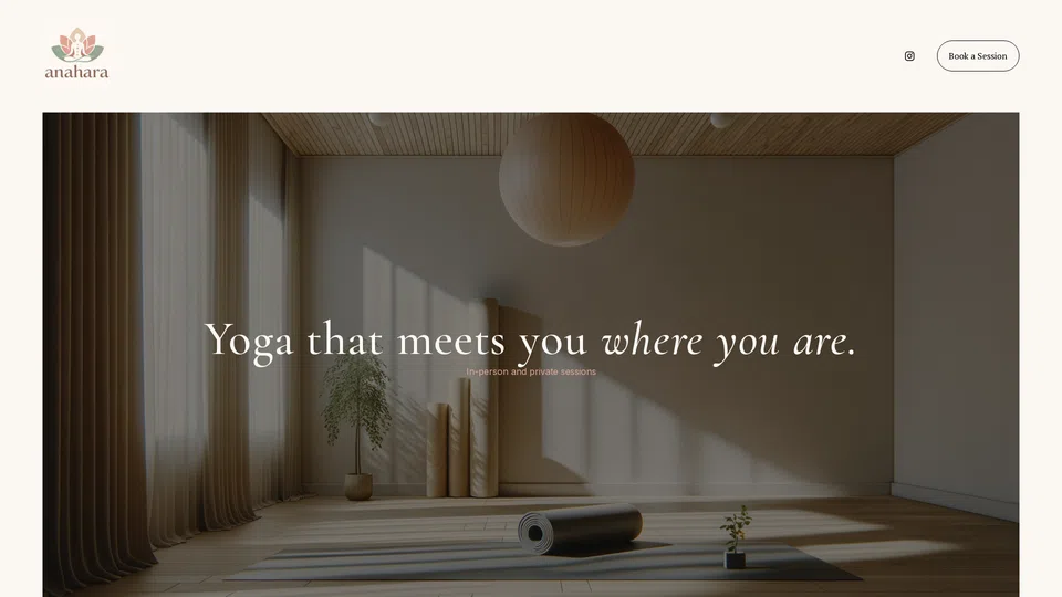 Homepage snapshot at launch