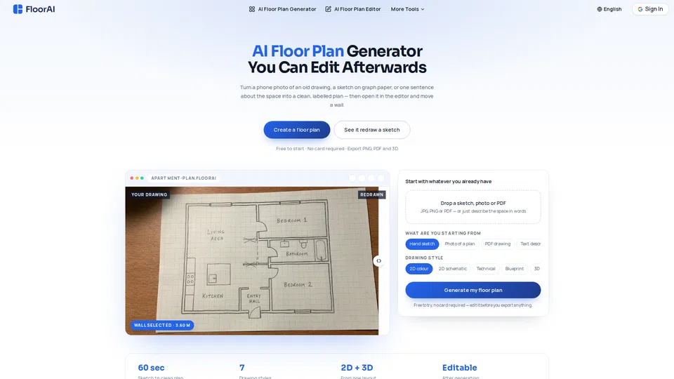 Homepage snapshot at launch