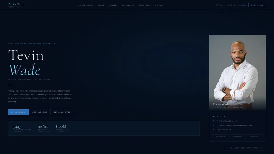 Homepage snapshot at launch