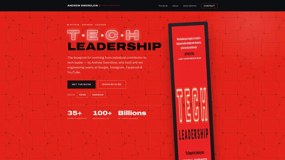 Homepage snapshot at launch