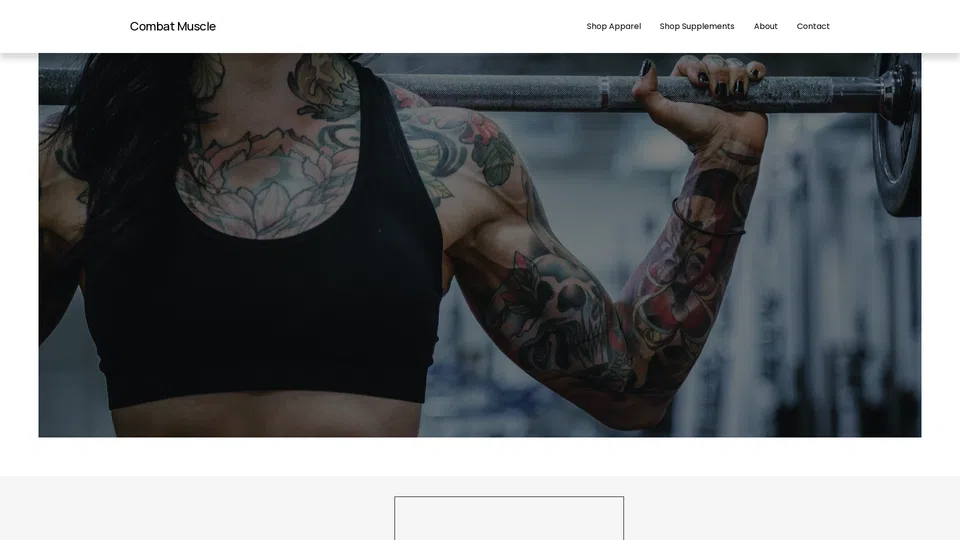 Homepage snapshot at launch