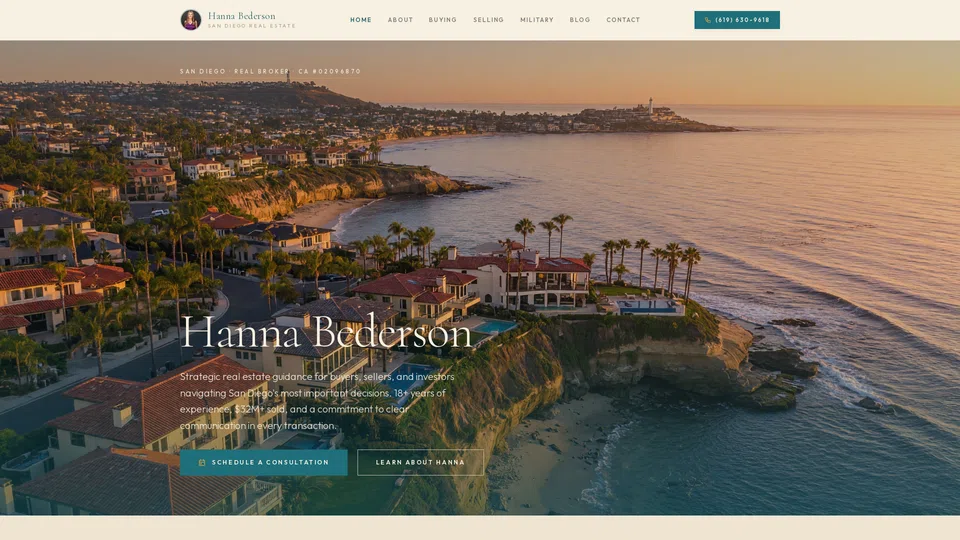 Homepage snapshot at launch