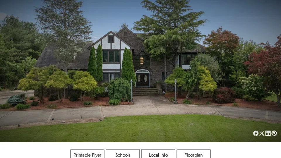 Homepage snapshot at launch