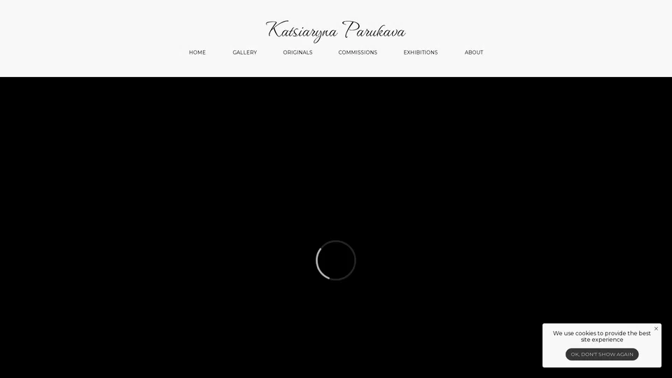 Homepage snapshot at launch