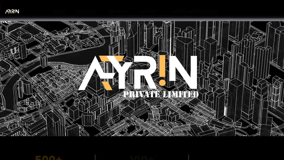 Homepage snapshot at launch