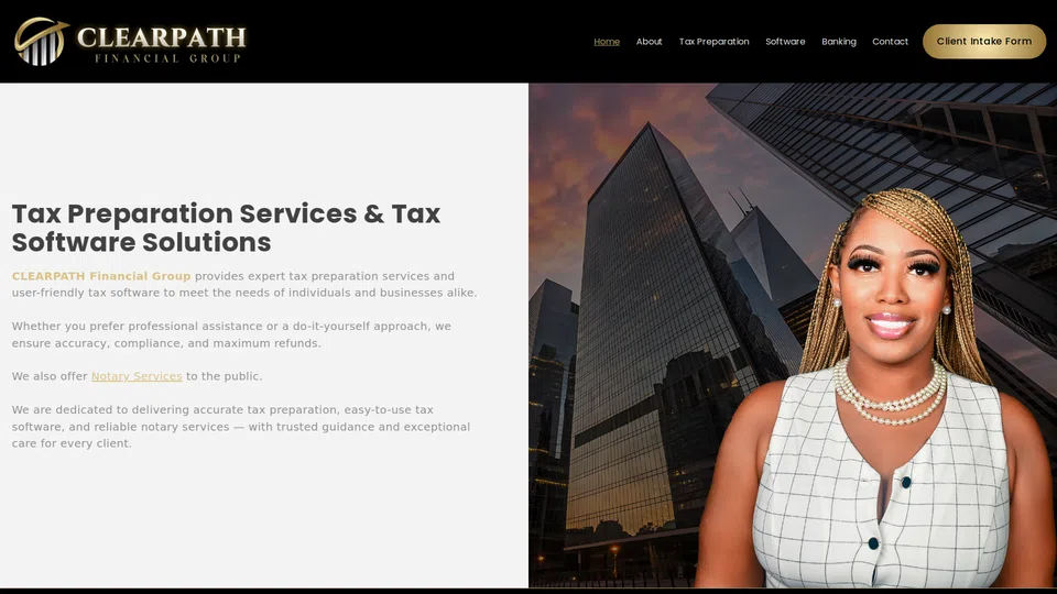 Homepage snapshot at launch