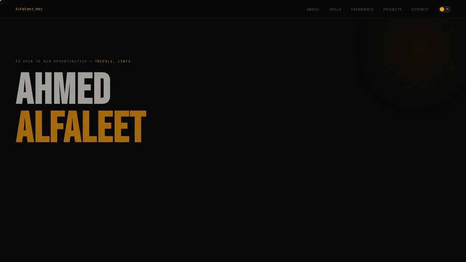 Homepage snapshot at launch