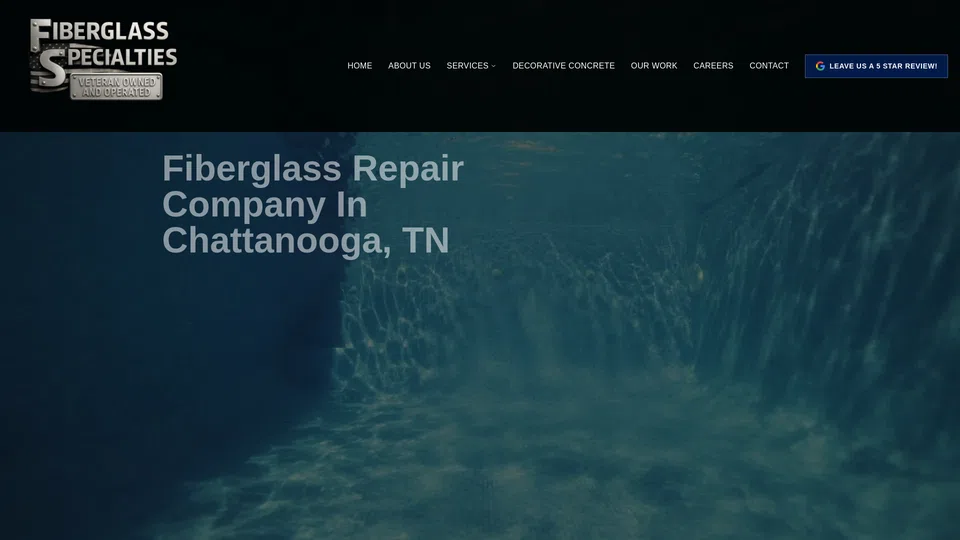 Homepage snapshot at launch
