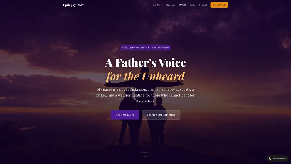 Homepage snapshot at launch